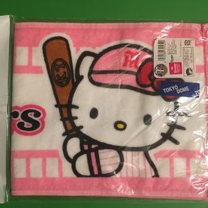 Hanshin Tigers and Hello Kitty Collaborative Towel 阪神タイガース ハローキティ マフラータオル